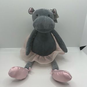 Jellycat Dancing Darcy Ballerina Hippo-Retired NWT